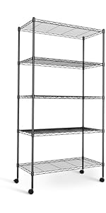 Amazon.com: Simple Deluxe 1-Tier Shelving Unit, 29.92