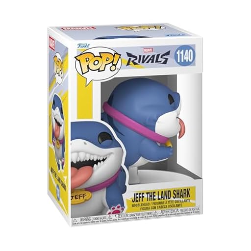 Funko Pop! Games: Marvel Rivals - Jeff - Figura de Vinilo Coleccionable - Idea de Regalo - Mercancía Oficial - Juguetes para niños y Adultos - Figura Modelo para coleccionistas y exhibición | Ya disponible en tu tienda friki favorita! En mundofriki.es!