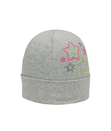Preisvergleich Produktbild Döll Mädchen, Mütze, Topfmtze Jersey, Grau (Light Gray Melange 8100), 49