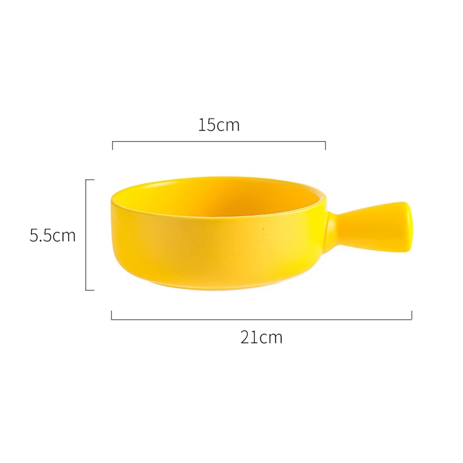 Ceramiczne formy do pieczenia, do gospodarstwa domowego, z uchwytem, możliwość układania w stos, miska do pieczenia, 550 ml, miski do makaronu, kuchenki mikrofalowej, do lasagne, tiramisu i zapiekanek