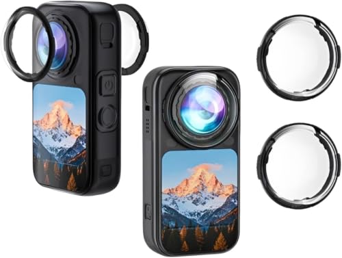 Insta360 X6 �p �����Y�K�[�h PC�f�� �����Y�ی�J�o�[ ��]���ݒu | �L�Y�h�~, 98%���ߗ�, ���t���ȒP, ���E���h�`��