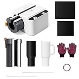 HTVRONT 2 in 1 A200 Auto Tumbler Heat Press Pro Kit - Full Cup Transfer Tumbler Press with Attachment, for 15-40oz Tumblers