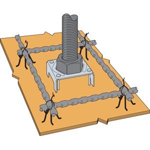 50 Pack Simpson ABL5-1 Anchor Bolt Locator Stand 1