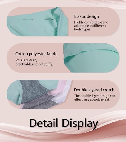 Teen Girls Underwear Seamless Big Girl Panties Fashion and Comfortable Multipack3