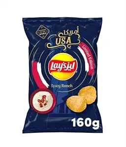Lays USA Spicy Ranch Potato Chips Limited Edition