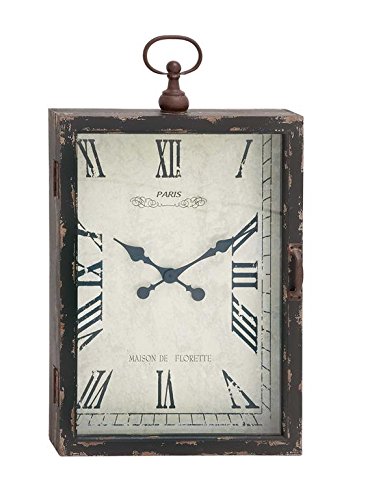 Deco 79 20275 Wood/Metal Wall Clock, 20" x 35"