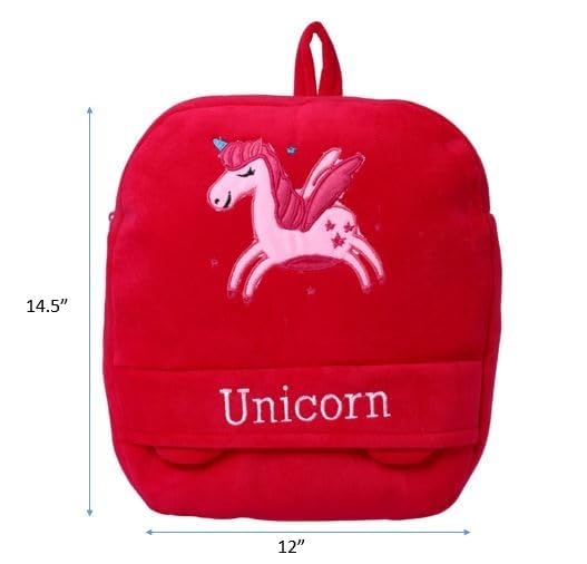 Image of Delicado Cute Small Toddler Kids Preschool Backpack Nursery Preschool Playschool School Picnic Travelling Bag for Baby Boy Girl Age (2 to 5 Years)