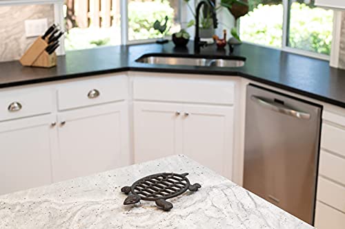 Gasaré TRIVET - TURTLE - CAST IRON Cast Iron Trivet, Metal Trivet thumb #7