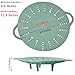 Alimat PluS 1 Pack Silicone Steamer Basket, Silicone Vegetable Steamer Basket with Handles and Strong Feets, 9.6 Inches(Excluding Handle Length)