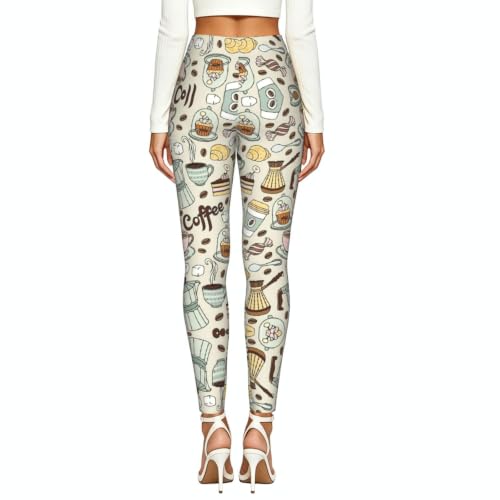 Leggings con estampado de chocolate elásticos y pantalones de senderismo 3