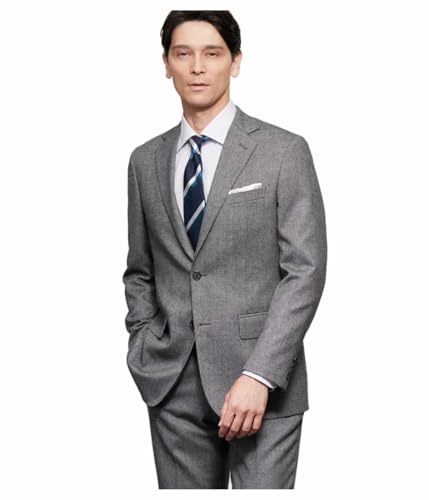 [ニューヨーカー] ジャケット TRAVEL COMFORT マナードムリネ ホームスパン ジャケット(セットアップ対応) メンズ 11183111 ホワイト/ブラック L