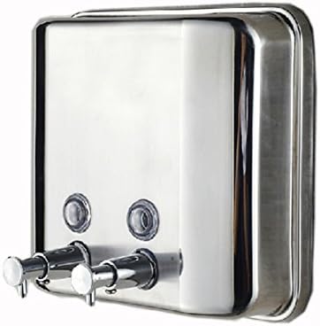 Jiqimao99 Stainless Steel Soap Dispenser Lotion Pump Action Wall Mounted