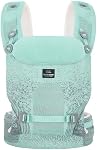 Bebamour Porte-bébé réglable Porte-berbé réglable 3-in-1 Porte-bébés avant et arrière (vert)