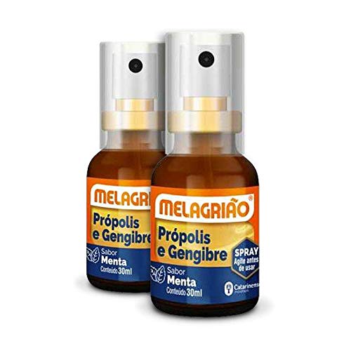 Kit 2 Melagrião Spray Própolis 30ml Catarinense Menta