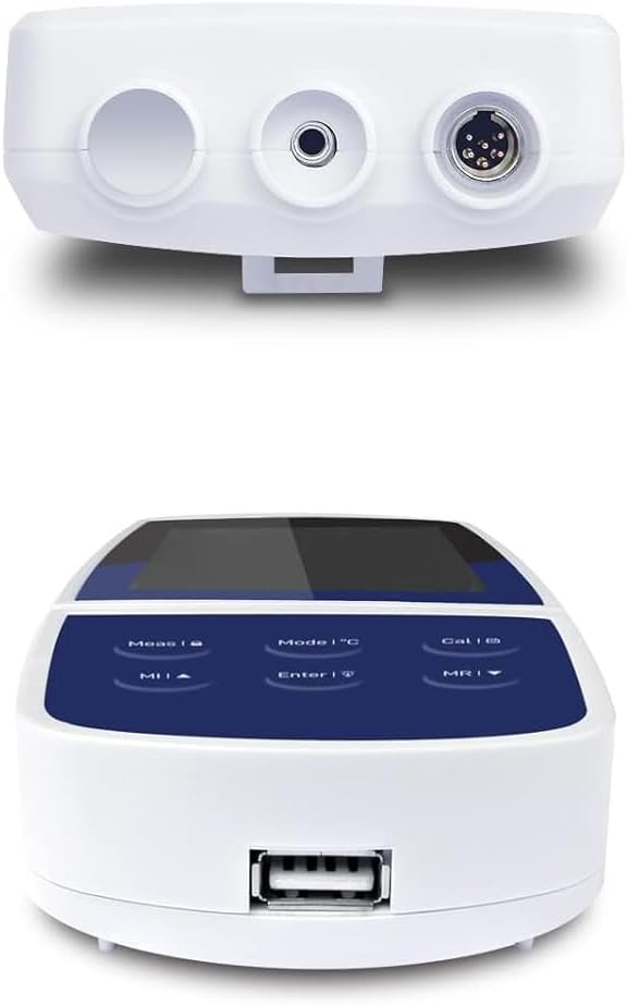 Portable Salinity Meter Conductivity Detector TDS Meter Testers Conductivity TDS Salinity Meters with Salinity 0 to 80.00 ppt 0 to 42.00 psu Resistivity 0 to 10.00 MΩ Backlight Display Function