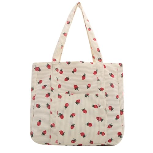 Sac fourre-tout aux fraises le cadeau mignon et utile pour elle
