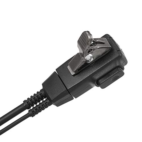 mewmewcat Universal 2Pin Dedo PTT Fone de Ouvido com Microfone Fone De Ouvido para Kenwood BAOFENG R