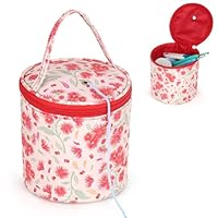 Alipis 3-teilige Garn-Aufbewahrungstaschen - Nylon Beutel Mit Tragegriff Für Strickutensilien