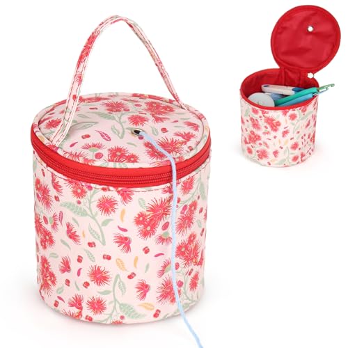 Aeelike Stricktasche Klein Aufbewahrungstasche für Unterwegs,...