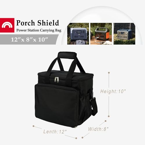 Porch Shield Central Elétrica Portátil com Bolsa de Armazenamento para Gerador Solar Jackery Explore