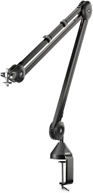 RØDE Microphones PSA-1 Ramię Wysągnika do Mikrofonu Studyjnego, Czarny, 820 mm - 840 mm