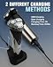 Electric Razor for Men Face, 4D Rotary Waterproof Electric Shaver for Men, LED Display & Safety Lock, Rechargeable via Charging Dock/USB, Premium Grooming Gift for Him, Fathers Day Gift