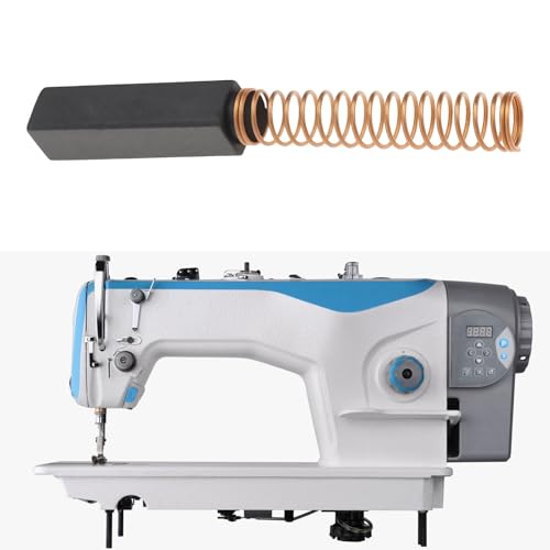 Be In Your Mind 8 Stück Kohlebürsten für Elektrowerkzeuge 4 X 4 X 15 Mm Kompatibel mit Nähmaschinen Mixer Federbürste