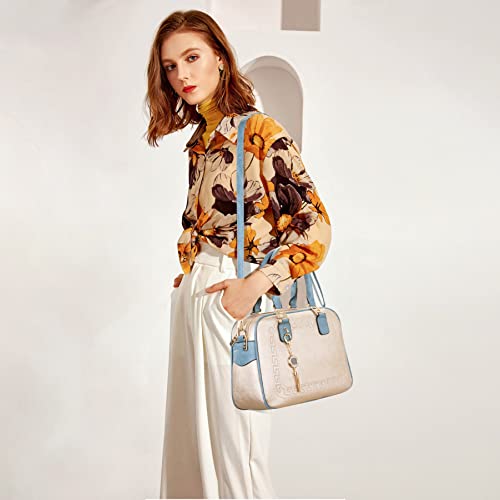 Montana West Satchel Bags For Women Tassel Top Handle Handbags Barrel Purses With Crossbody Strap Mwc-041Ny #TOP1