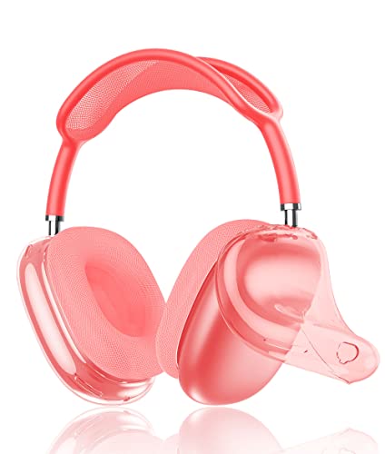 �yYXHH�zApple AirPods Max �p �P�[�X �S�ʕی�J�o�[TPU �ϏՌ� ���[ �y�� ���� �h�o �L�Y�h�~ �[�d�Ή� �����h�~ ���s �J���r�i�t�� AirPods Max �Ή� �ی�P�[�X(�s���N)