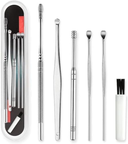 7'si Bir Arada Kulak Temizleyici Kit, Kulak Bakımı ve Kir Temizleme Seti