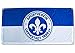 Produktbild Sportverein SV Darmstadt 98 Fahne - Zaunfahne Flagge mit Ösen - Die Lilien vom Böllenfallentor - 140x70cm - Original Lizenzprodukt