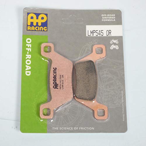 Plaquette de frein AP Racing pour quad Kymco 500 Mxu Irs 2009 à 2011 LMP545OR AV Cover