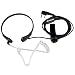 Retevis 2 Pin Throat Mic Covert Acoustic Tube Earpiece with PTT for Baofeng UV-5R BF-888S Retevis H-777 RT22 RT21 RT7 RT27 TYT Walkie Talkies(1 Pack)