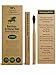Gaia Guy Soft Natural Bristle Bamboo Toothbrush (NO Nylon - Horse Hair ONLY) - Totally Compostable & Biodegradable Soft Horsehair Bristle and Bamboo Toothbrushes - Zero Waste & Plastic-Free