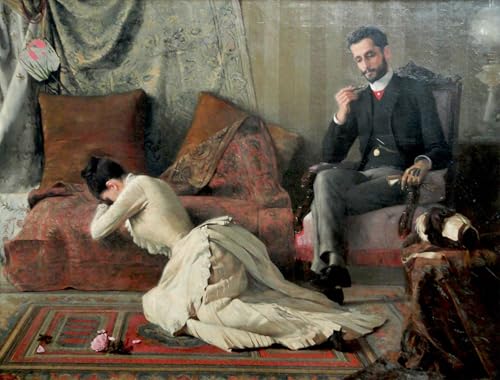Impression sur toile Tiffs de Belmiro De Almeida avec finition peinture moderne