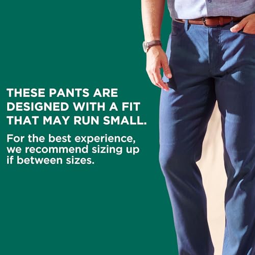 Cubavera Men's Linen Blend Dress Pants, Flat Front, Lightweight Breathable Fabric, Durable Plain Weave, 30", 32", 34” Inseams3