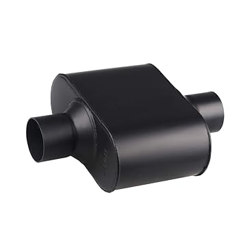 WATERWICH Muffler 2.50 Center IN / 2.50 Center OUT Super 10 (2.5 inch)