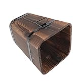 Panier en bois : il dispose d'anti- . vous pouvez le garder à long terme. adapté pour vous de l'utiliser pour décorer votre joli jardin.