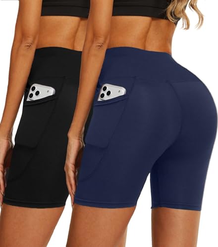 Short de sport femmes anti frottement opaque avec poches latérales pratiques