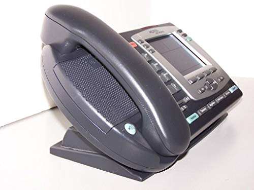 Teléfono IP Nortel 2004 PoE Gris con Bisel Plateado miniatura 4