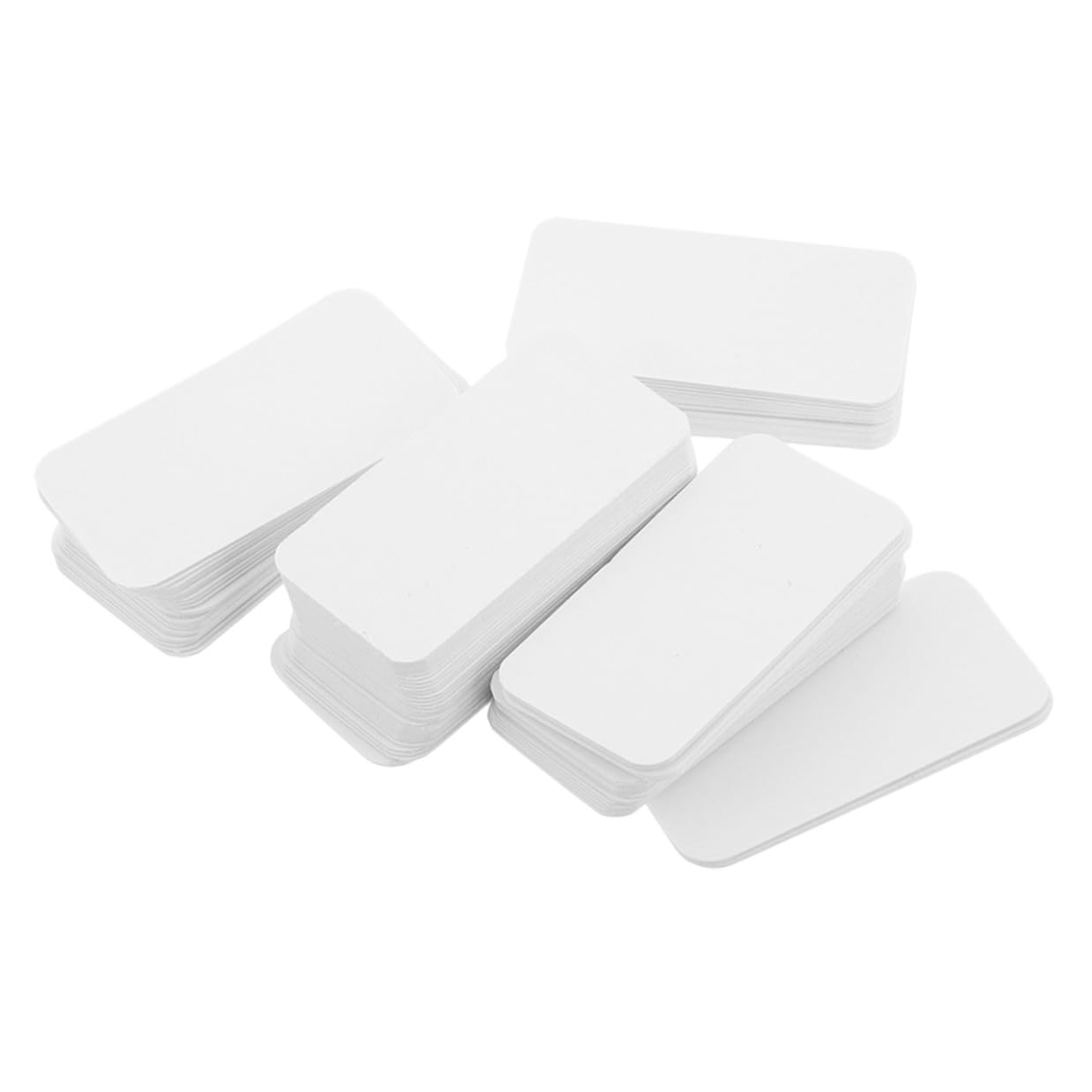 80pcs Portable Insect Specimen Mounting Boards with Thickened Rounded Corners 65x25mm Butterfly Display Cards for Science Teaching and Laboratory Collection