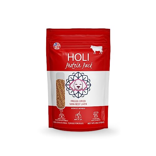 Holi Beef Liver Dog Food Topper - Single Ingredient, Human-Grade - Freeze Dried Protein And Flavor Enhancer For Picky Dogs thumb #1