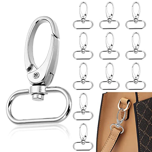 WiDream 30 Stück Karabinerhaken Schlüsselanhänger 25mm