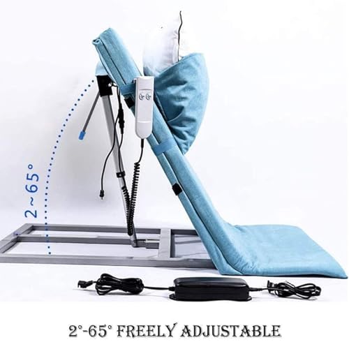 Respaldo de cama ajustable para leer y comer cómodamente con soporte lumbar integrado 6