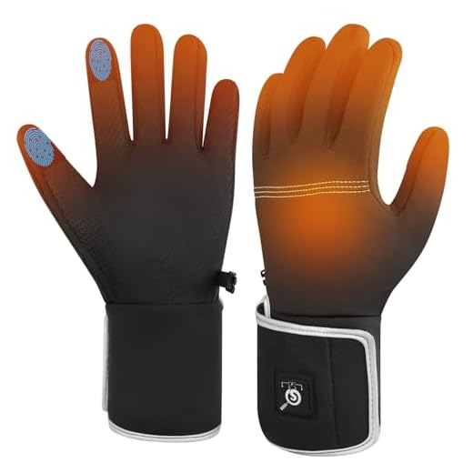 SAVIOR HEAT Heated Battery Liners Gloves for Men Women, 2022 Electric Rechargeable Thin Thermal Breathable Soft Winter Warm Gloves for Cold Weather Ski Skate Typing Driving Riding Cycling Hiking