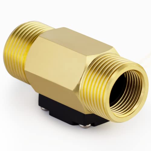 Débitmètre eau G3/4" BSP DIGITEN FS-C02 capteur de flux 220V pour chauffage