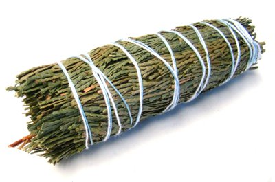 NewAge Smudges and Herbs CSW7 Large Cedar Sage Wand, 7 inch, Single Smudge