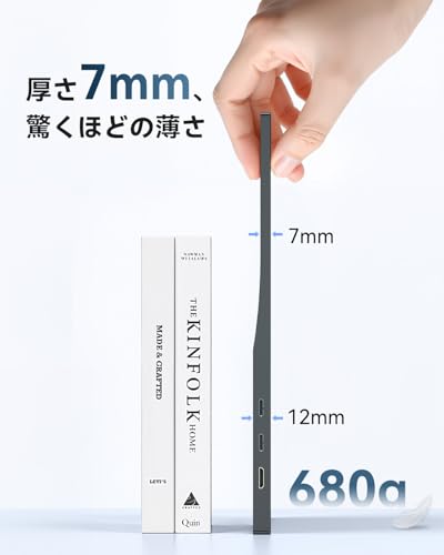 EVICIV モバイルモニター 15.6インチ FHD