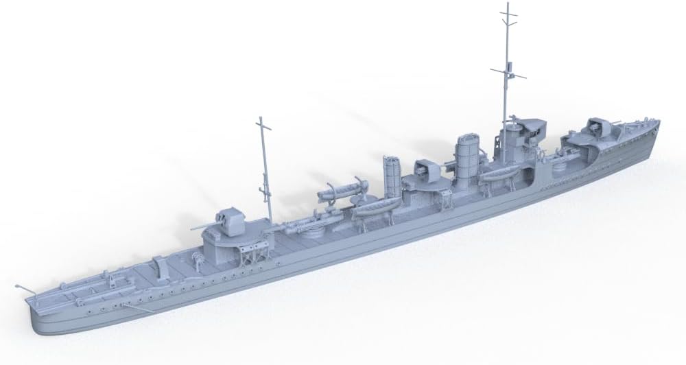駆逐艦 樅（ハセガワ1/700）その1 | プラモな気分 1/700 軍事モデル