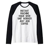 Instant Machine Made Shoe Unit Worker Add Coffee